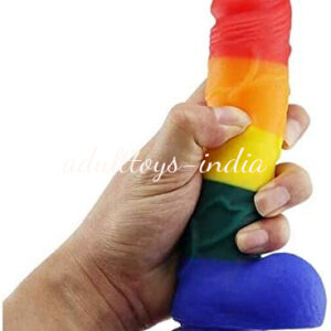 Lifelike Realistic Rainbow Dildo For Women
