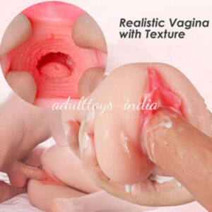 Three Hole Mouth/anal/Vagina 3In1 Realistic Deep Pleasure Pocket Pussy