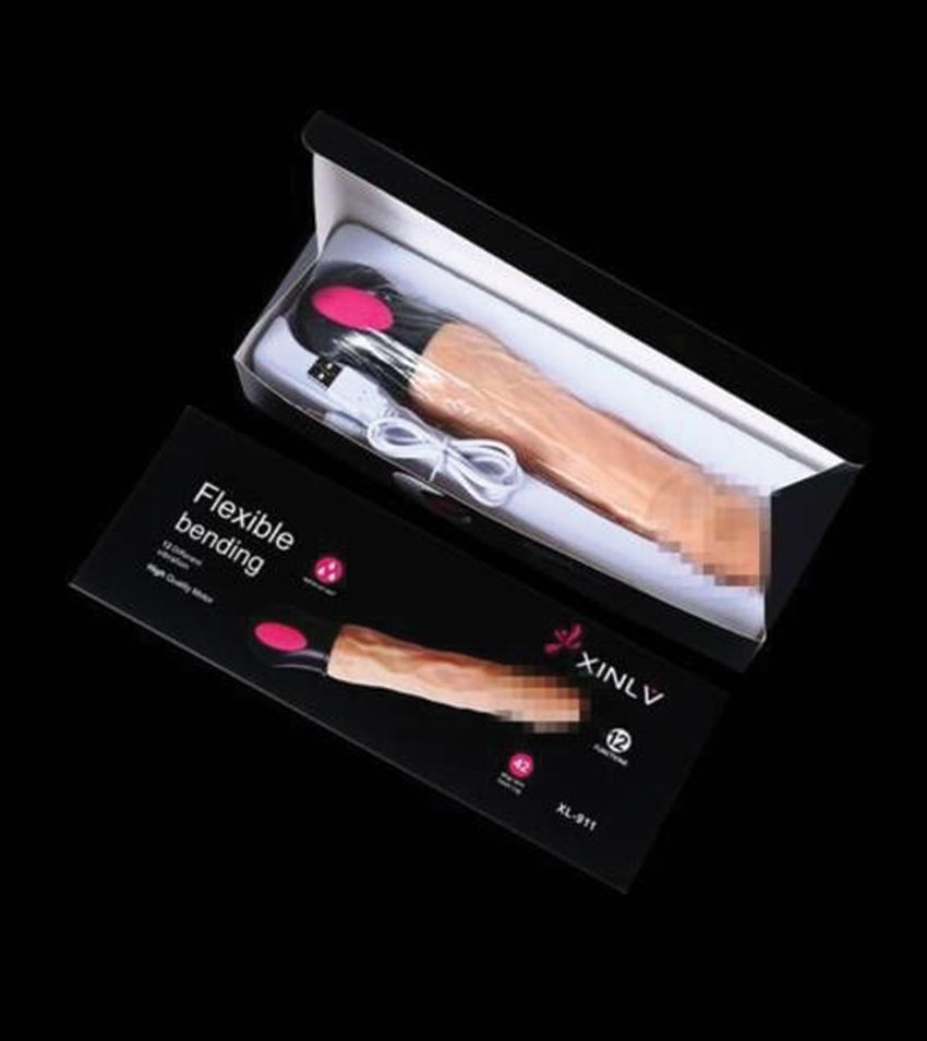 USB Vibrating Dildo Auto Heat Realistic Veined 12 Modes - Image 4