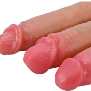 7.4 Inches Liquid Silicone Realistic Veining and Glans Penis Sleeves For Men