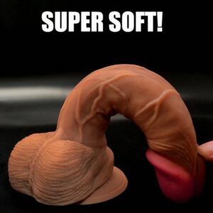 6 Inches Double Layer Realistic Penis Dildo For Beginners