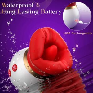 3 IN 1 Big Mouth Tongue Sex Toys For Women