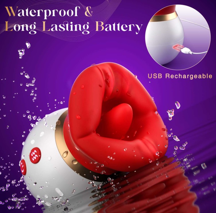 3 IN 1 Big Mouth Tongue Sex Toys For Women - Image 4