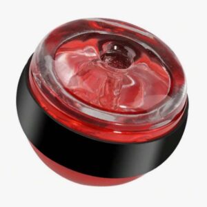 New Male Silicone Glans Training Device Sex Toys Manual-Red