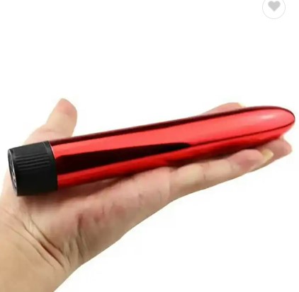 Smooth Practical AV Stick Vibration Dildo For Women-Red - Image 2