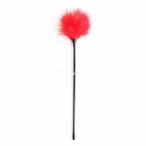Mischief Feather Tickler Whip Bondage Toy Spanking Red