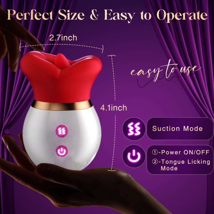3 IN 1 Big Mouth Tongue Sex Toys For Women - Image 8
