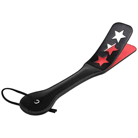 3 Stars SM Spanking Paddle -Black - Image 2