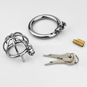 1.57 inch Romi Stainless Steel Mini Male Chastity Device India