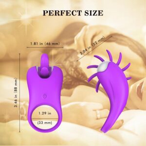 1st Grade Vibrating Tongue Licking G Spot Penis Ring For Man
