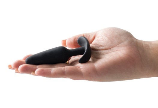 Advanced Users Premium Silicone Black Anal Butt plug-S - Image 2