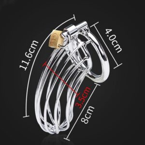 Chastity 444 Lock Stainless Steel Male Device India