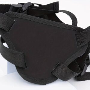 Black Strapon Steel Ring Lesbian Dildo Accessories Fit For Different Size Penis