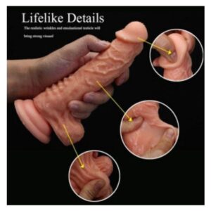 Mars Realistic Strap On Solid Dildo For Lesbian Women