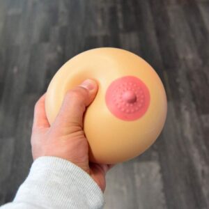Bachelor Adult Stress Reliver Realistic Silicone Boob Ball India