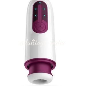 1 In 4 Interactive Voice Heating Telescopic Sucking Deep Throat Stretch Masturbation Cup