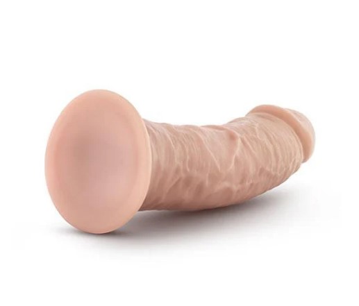 8 Inch Large Girth Curved Realistic Dildo with Strong Suction Cup - Image 3