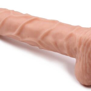 10 Inch Realistic Dildo with Suction Cup Pure Silicone Dildo For Female