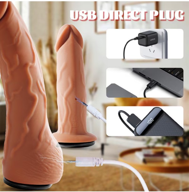 Silicone Harness Strap On Wearable Double Dildos with vibrating telescoping for lesbian Sex Toys - Image 6