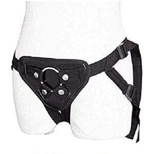 Superior Quality Unisex Strap on Harness Belt Pants Strapless Panties with Adjustable Belt in Black For Women and Men