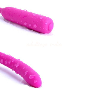 Pink Silicone Urethral Sound Beaded Plug For Men