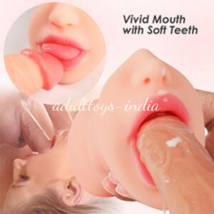 Three Hole Mouth/anal/Vagina 3In1 Realistic Deep Pleasure Pocket Pussy