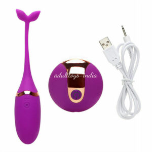 Fish Vibrator Wireless Remote Controlled Egg Vibrator | Purple
