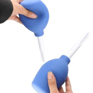 Sex doll Cleaning Container Vagina & Anal Cleaner Douche Enema Cleaning Pump-Black