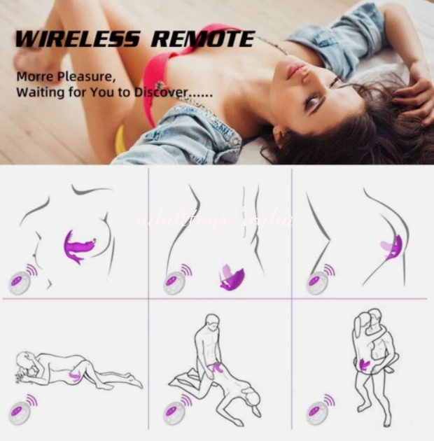 wearable Licking Vibrator Flriting Dildo Butterfly Vibrator For Women - Image 4