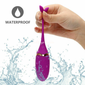 Fish Vibrator Wireless Remote Controlled Egg Vibrator | Purple