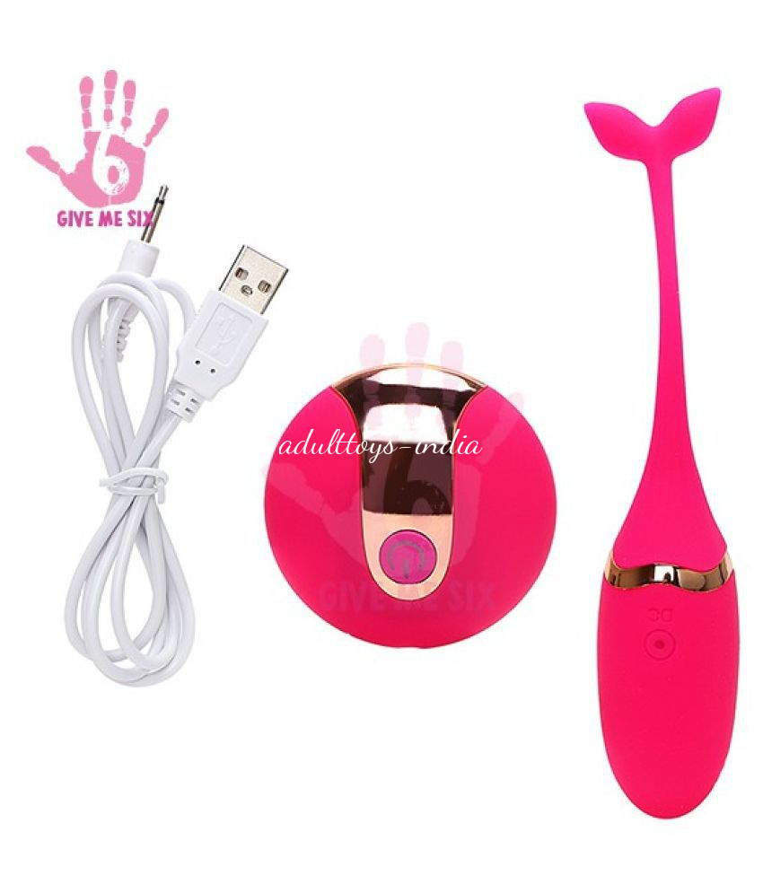 Fish Anal Sex Vibrator Wireless Remote Controlled Egg Vibrator | Pink