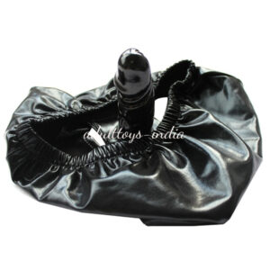 Black Panty With Internal Dildo Underwear