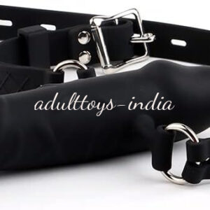 1st beginners Black Double End Penis dildo Mouth Gag BDSM Bondage Strapon Sex toys