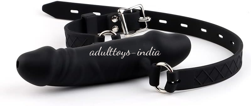 1st beginners Black Double End Penis dildo Mouth Gag BDSM Bondage Strapon Sex toys - Image 5