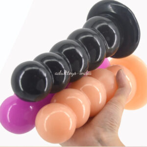 Faak XL Size Big and Realistic 5 beads Anal Buttplug sex toys india