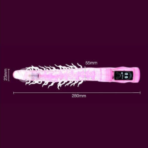 Dragon Jelly Pink Large Anal Clitoral Vibrator For women