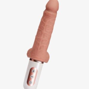 Loveaider Up Down 40° Heating Realistic Skin Automatic Dildo For Women