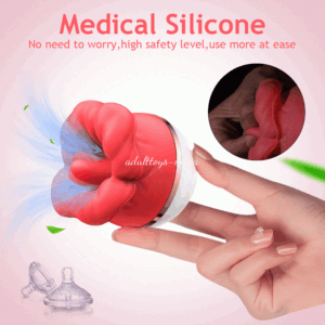 1st Big Mouth Red Powerful Clit Sucker Vibrator Nipple Vagina G-Spot Massager Stimulation Oral Sex Toys