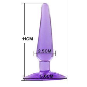Beginners Jelly Mini Anal Plug For Women