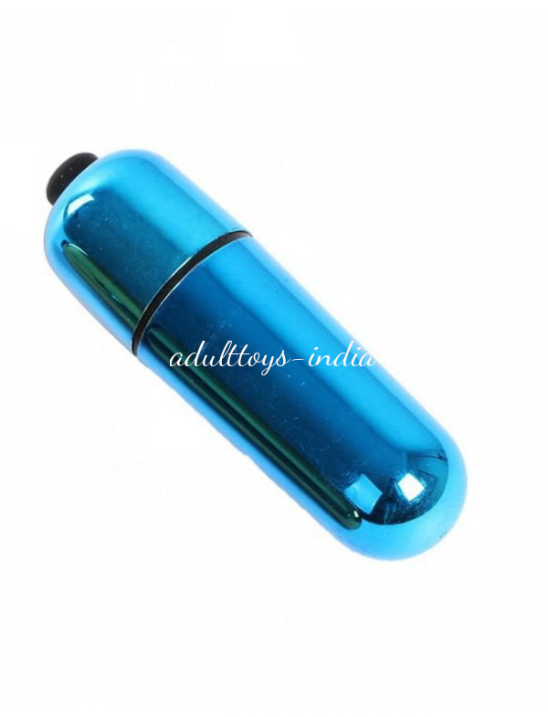 Power Bullet Mini One Speed Vibrator For Women | Blue - Image 4