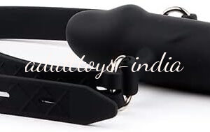 1st beginners Black Double End Penis dildo Mouth Gag BDSM Bondage Strapon Sex toys