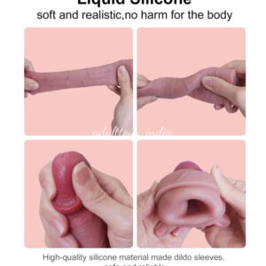 6.5 Inches Liquid silicone Penis extender sleeve For Men