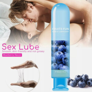 1st Quality Fruits Fun Water Based Fruit-flavored Lubricant Blueberry-80ml