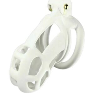 3D Printed Chastity Cage Device Small -White