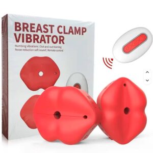 Premium Nipple Clamps Vibrator With Wireless Remote Vibrator