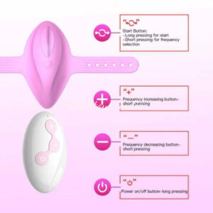 1 In 3 Premium Panty wireless Remote Control Vibrator Pink sex Toys For Couple