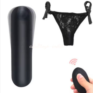 1st quality wireless Remote Control Sexy Panty Vibrator Black