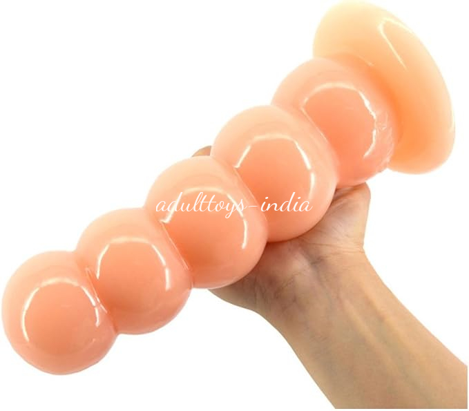 Faak XL Size Big and Realistic 5 beads Anal Buttplug sex toys india - Image 5