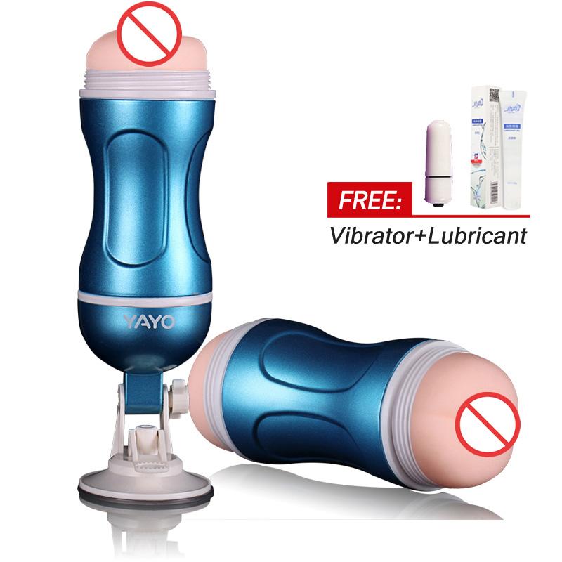 YAYO Love Tunnel Pussy Anal Pleasure Masturbation Cup-Blue - Image 2